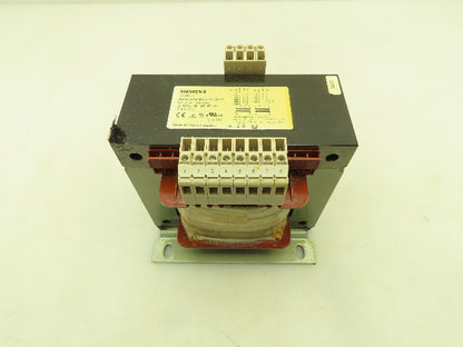 Siemens Sidac-T AC Control Transformer 208-550V Input 115-230V Output 8.8/4.4A