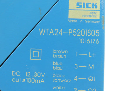 Sick WTA24-P5201S05 Proximity Sensor Distance Detector Module Optic Electronic