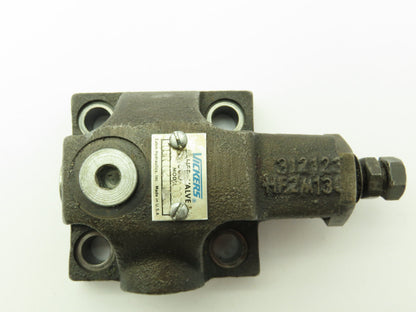 Vickers CGR-02-BK-30 Hydraulic Relief Valve 3GPM 3000 PSI