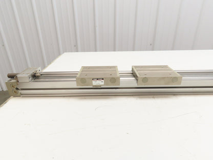 SMC MY1C25G-G1693-1400 Pneumatic Rodless Cylinder Linear Actuator 25mm x 1400mm