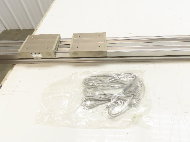 SMC MY1C25G-G1693-1400 Pneumatic Rodless Cylinder Linear Actuator 25mm x 1400mm