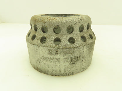 John Zink Z6-4 Flame Burner Diffuser 4" x 2 7/8"  Cast Iron