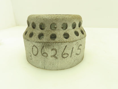 John Zink Z6-4 Flame Burner Diffuser 4" x 2 7/8"  Cast Iron