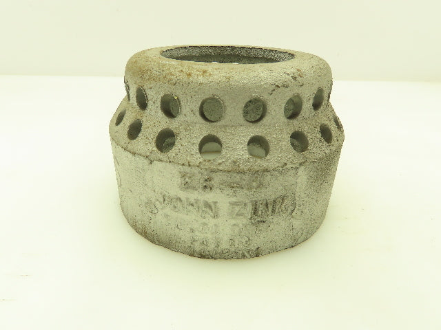 John Zink Z6-4 Flame Burner Diffuser 4" x 2 7/8"  Cast Iron