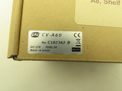 IAI CV-A60 Industrial Monochrome CCD Camera 12VDC