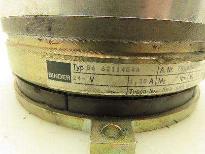 Binder 86 62114E4A Servo Motor DC Brake 24V 1.35A