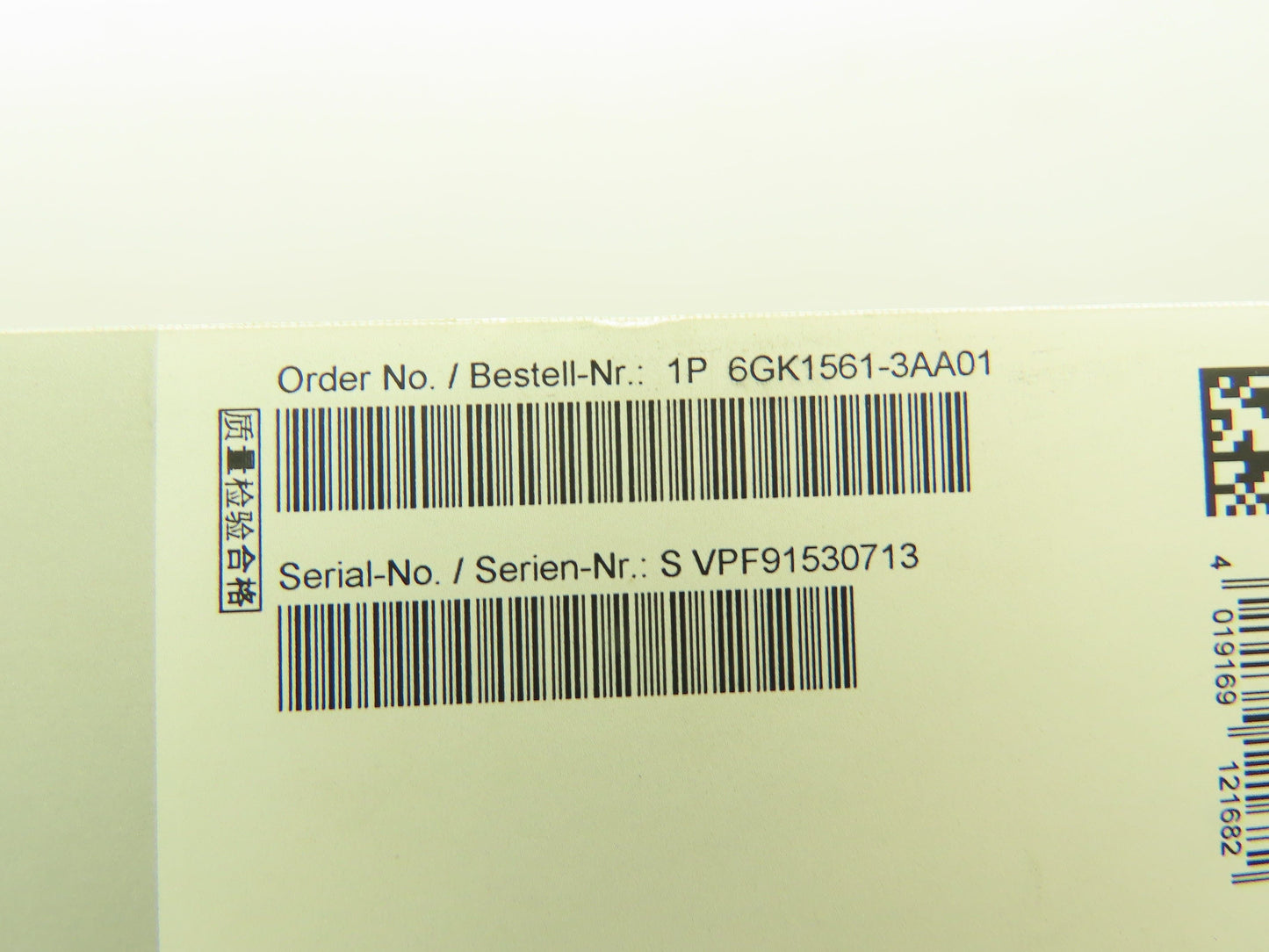 Siemens Simatic 6GK1561-3AA01 Net CP 5613 A2 DPBase/DP-RAM-Interface V13 SP1