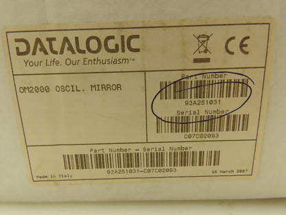 Datalogic OM2000N Oscillating Mirror for Laser Barcode Scanner