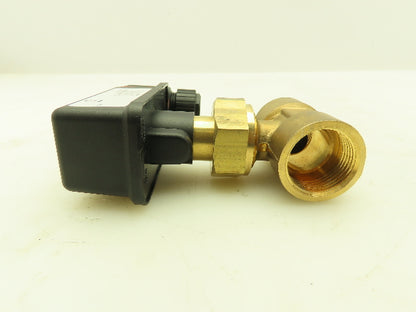 Burkert 1570G3 Flow Switch Valve 3/4" NPT Brass