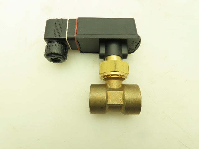 Burkert 1570G3 Flow Switch Valve 3/4" NPT Brass
