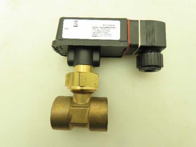 Burkert 1570G3 Flow Switch Valve 3/4" NPT Brass