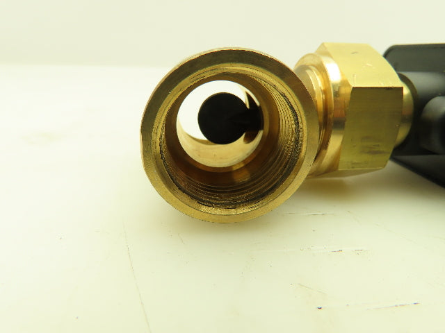 Burkert 1570G3 Flow Switch Valve 3/4" NPT Brass
