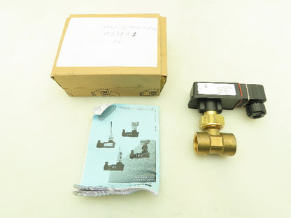 Burkert 1570G3 Flow Switch Valve 3/4" NPT Brass