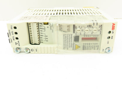 ABB ACS55-01N-01A4-2-U  AC Drive 0.18KW/ 0.25HP 0-250Hz  240VAC 1PH to 3PH