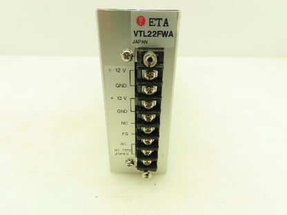 ETA VTL22FWA DC Power Supply VTL Series 12V Output AC Input Convertor