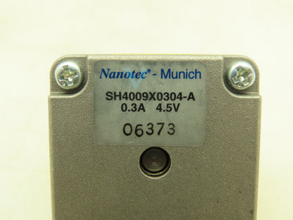 Nanotec SH4009X0304-A Stepper Motor Shutter 4.5V 0.3A 5 MM Shaft