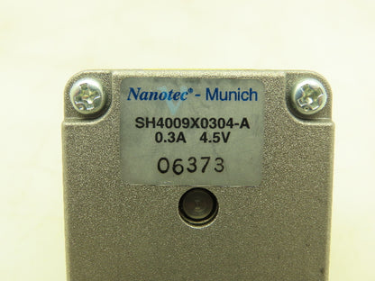 Nanotec SH4009X0304-A Stepper Motor Shutter 4.5V 0.3A 5 MM Shaft