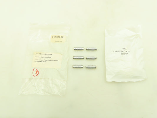 Lemo FGG.0K.304.CLAC50 Circular 4-Pin Push Pull Connector Watertight  LOT OF 7