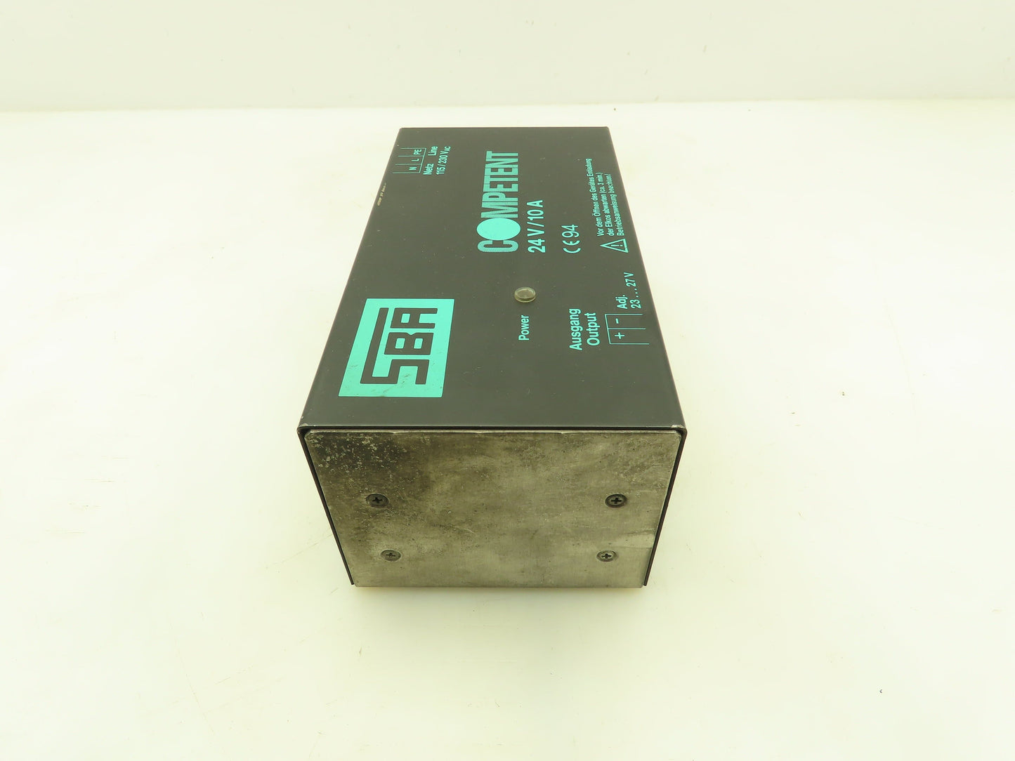 SBA Competent 149001-511015 Power Supply 24VDC 10A Output  115/230VAC Input