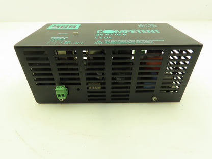 SBA Competent 149001-511015 Power Supply 24VDC 10A Output  115/230VAC Input