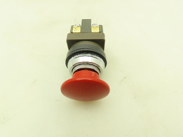 IDEC ATN2111-R Emergency E-Stop RED Push-Pull Pushbutton NO/NC