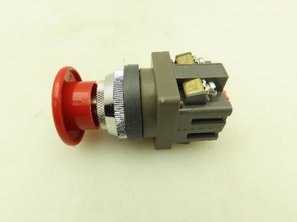 IDEC ATN2111-R Emergency E-Stop RED Push-Pull Pushbutton NO/NC
