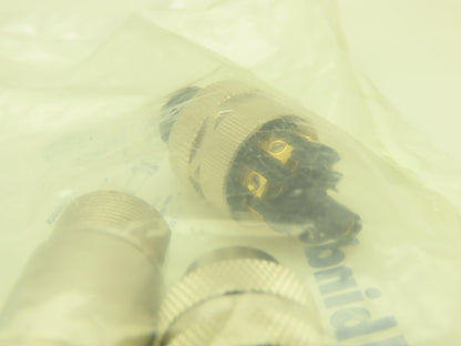 Binder 713 99 1486 812 08 Female Cable Connector 8-Pin Shieldable  LOT OF 4