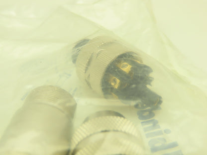 Binder 713 99 1486 812 08 Female Cable Connector 8-Pin Shieldable  LOT OF 4