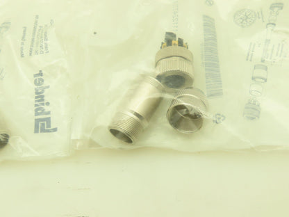 Binder 713 99 1486 812 08 Female Cable Connector 8-Pin Shieldable  LOT OF 4