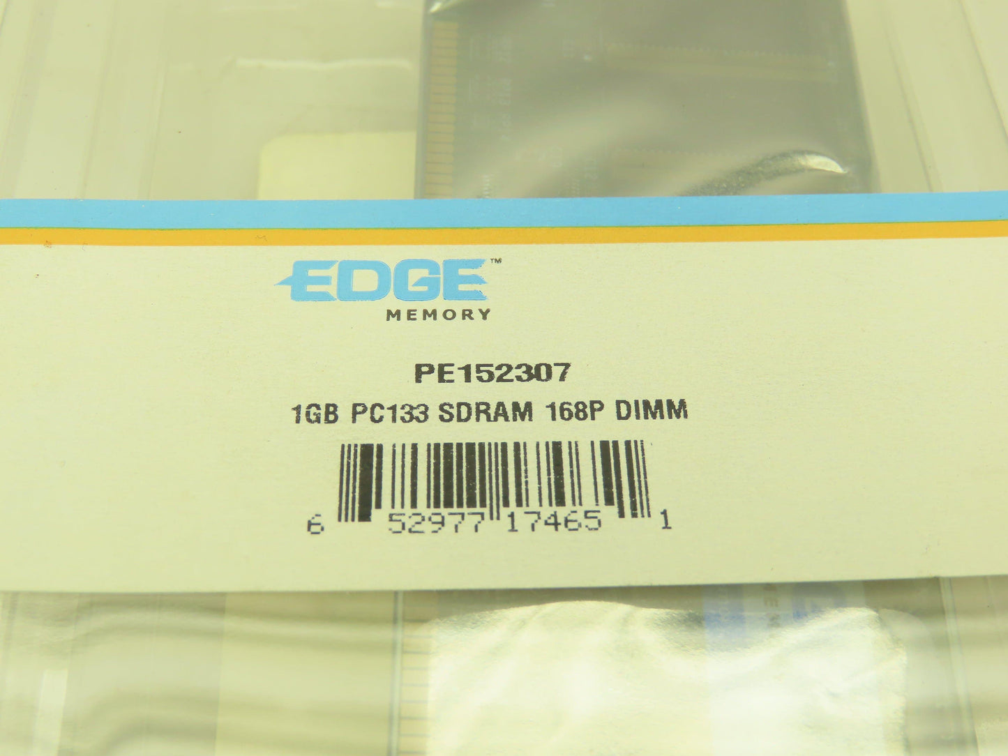 Edge PE152307 SDRAM 1GB Memory Card 133 MHz PC133 168-Pin DIMM
