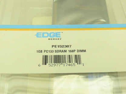 Edge PE152307 SDRAM 1GB Memory Card 133 MHz PC133 168-Pin DIMM