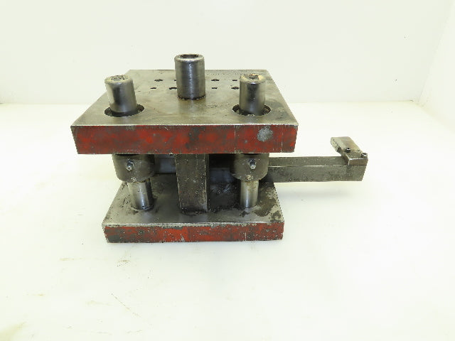 VEPW Punch Press Die Holder Shoe 5/8 x 1/8" 2 Post Flat Stock Handle 8x8"