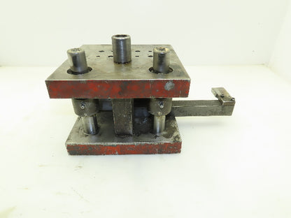 VEPW Punch Press Die Holder Shoe 5/8 x 1/8" 2 Post Flat Stock Handle 8x8"
