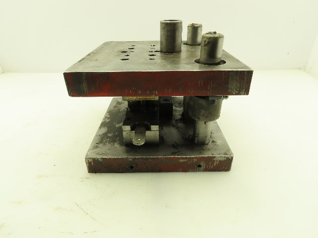 VEPW Punch Press Die Holder Shoe 5/8 x 1/8" 2 Post Flat Stock Handle 8x8"