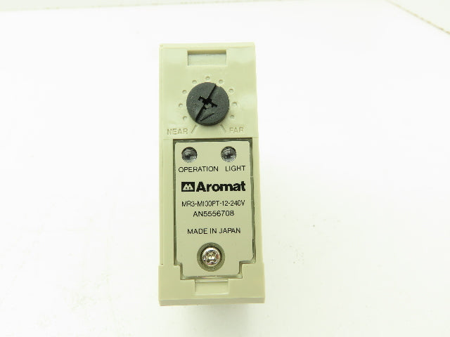 Aromat MR3-M100PT-12-240V Reflective Photoelectric Sensor Adj Range