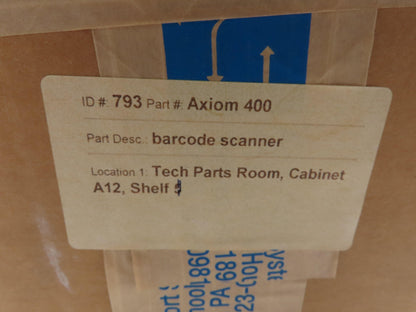 Accu-Sort Axiom 400 Bar Code Scanner
