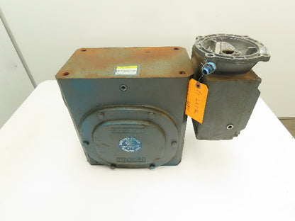 Boston Gear FWC752400B7G Worm Reducer 400:1 Double Reduction Gearbox RH 140TC