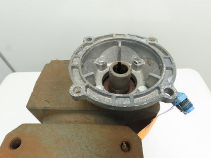 Boston Gear FWC752400B7G Worm Reducer 400:1 Double Reduction Gearbox RH 140TC