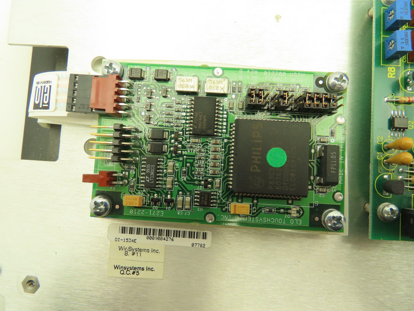 WinSystems OI-1534E Touchscreen Control Panel  - For Parts