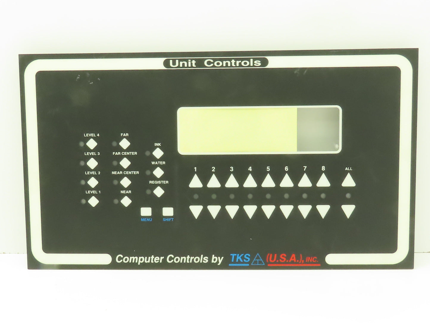TKS T-MAS-0007 Computer Unit Controls HMI PLC Control Panel Keypad Display Cover