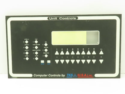 TKS T-MAS-0007 Computer Unit Controls HMI PLC Control Panel Keypad Display Cover