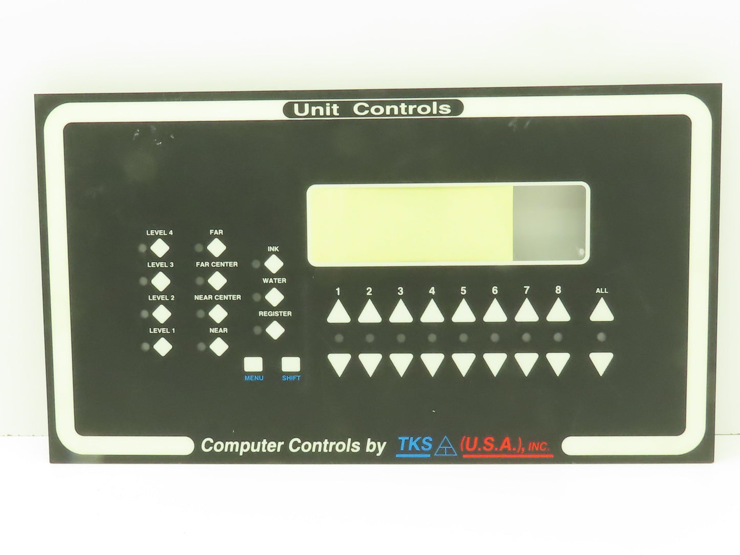TKS T-MAS-0007 Computer Unit Controls HMI PLC Control Panel Keypad Display Cover