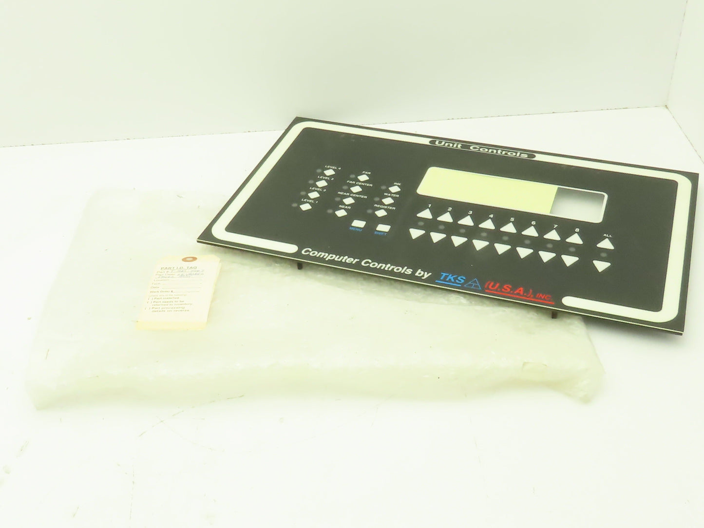 TKS T-MAS-0007 Computer Unit Controls HMI PLC Control Panel Keypad Display Cover