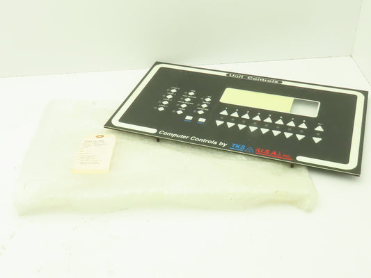 TKS T-MAS-0007 Computer Unit Controls HMI PLC Control Panel Keypad Display Cover