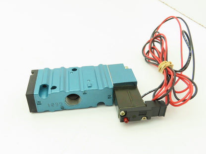 MAC 52A-11-B0A-GM-GDCD-1KT Pneumatic Solenoid Valve 20-120 PSI 24 VDC Coil