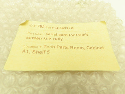 DO4017A Main Board Serial Card REV 4.3  for Touch Screen Panel