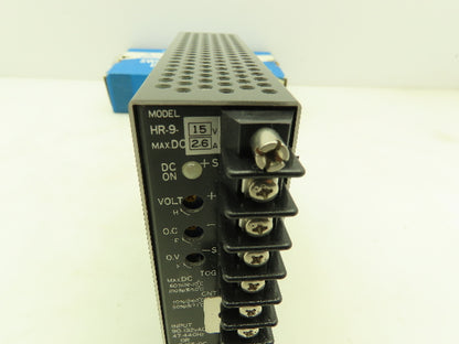 Lambda HR-9-15 Power Supply 9-15VDC 2.6A  -  90-132VAC