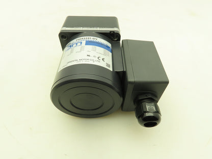 Oriental GV4G18 Induction Gearmotor 1/30Hp 25W 220/230V 3PH 18:1 Gearhead