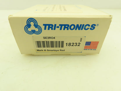 Tri-Tronics SE3R MARK III SMARTYEYE Sensor Red LED 12 to 24 VDC SE3RO4