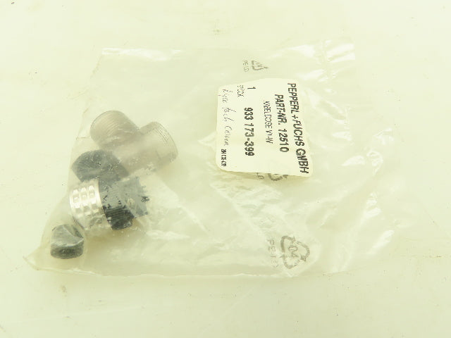 Pepperl+Fuchs 12510 933 173-399 GMBH 4 Wire Connector Plug Cable Socket Lot of 5